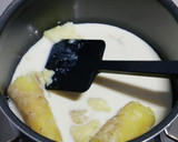 さつまいもと豆乳のみ。焼き芋スープ作り方1写真