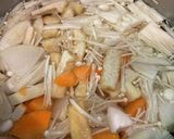 ツルプル☆すいとん入り味噌汁♪作り方5写真