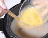 電気圧力鍋で簡単☆鶏だしきのこ玄米がゆ作り方5写真