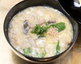 電気圧力鍋で簡単☆鶏だしきのこ玄米がゆ作り方8写真