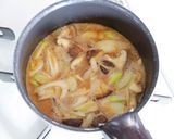 濃厚ごまの牛鍋風つけめんビーフン作り方6写真
