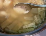 ツルプル☆すいとん入り味噌汁♪作り方9写真