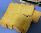 豚巻き厚揚げピカタ(中華風トマトソース)作り方1写真