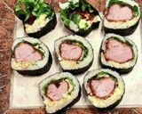変わり恵方巻エビフライタルタルソース巻き作り方17写真