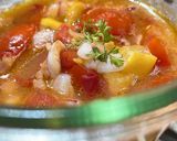 イカゲソの塩麹レモントマト煮作り方7写真