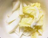 コク旨甘味噌きな粉味豚こま大根青椒肉絲風作り方6写真