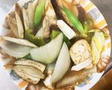コク旨甘味噌きな粉味豚こま大根青椒肉絲風作り方13写真