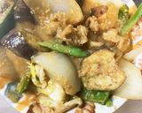 コク旨甘味噌きな粉味豚こま大根青椒肉絲風作り方16写真