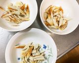 肉無チクワきな粉クリーミーあん野菜炒め作り方2写真
