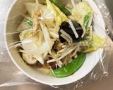 肉無チクワきな粉クリーミーあん野菜炒め作り方12写真