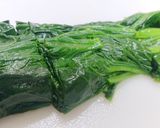 白菜とほうれん草のザクロ酢サラダ作り方2写真