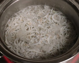 ほうれん草えのき茸釜揚げしらすの炒め物作り方1写真
