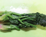 ほうれん草えのき茸釜揚げしらすの炒め物作り方3写真