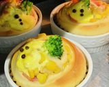 ベーコン*コーンのくるくるパン✿作り方10写真