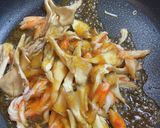 舞茸とほぼカニのバタポンパスタ作り方3写真