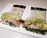 ブリの巻き寿司作り方3写真