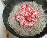 ＊牛肉と糸こんにゃくの甘辛炒め＊作り方3写真