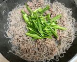 ＊牛肉と糸こんにゃくの甘辛炒め＊作り方4写真