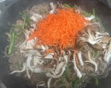 ＊牛肉と糸こんにゃくの甘辛炒め＊作り方5写真