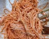 巻きにんじん天ぷら作り方5写真