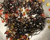 おにぎり／カリカリ梅と雑穀と昆布作り方2写真