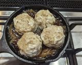 シュウマイの卵とじ丼作り方2写真