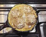 シュウマイの卵とじ丼作り方4写真