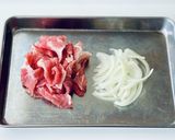 スタミナたっぷり！中華風の二色丼作り方2写真