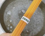 生クリームなしで濃厚ヘルシーたらこパスタ作り方2写真