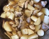 鶏ももと長芋のお酢煮作り方4写真