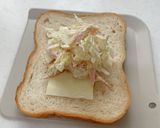 ハーフホットサンド(*^^*)作り方2写真