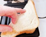 ハーフホットサンド(*^^*)作り方4写真