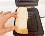 ハーフホットサンド(*^^*)作り方5写真