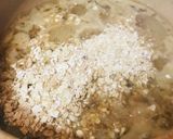 オートミールの冒険●スキヤキ風味の雑炊作り方1写真