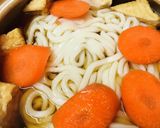 めんつゆベースのスキ焼き風味の豚スキ鍋作り方2写真