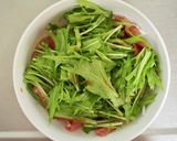 簡単！水菜と豚肉のレンチン蒸し作り方2写真