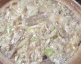 豚肉とごぼうで柳川鍋風～♪あつあつで作り方4写真