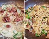 ZENBヌードルでマヨネーズナポリタン風作り方6写真
