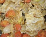 豚肉のトマトみそ生姜焼き作り方5写真