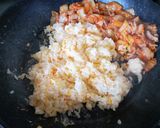フワフワ豚キムチチャーハン作り方6写真
