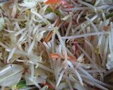 我が家の定番☆野菜炒め作り方2写真