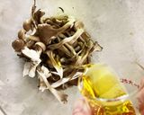 レンジ調理OK 簡単きのこと納豆のパスタ作り方1写真