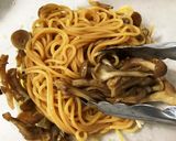 レンジ調理OK 簡単きのこと納豆のパスタ作り方3写真