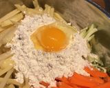 じゃがいもキャベツにんじんのチーズ焼き作り方2写真