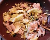 豚バラとキャベツのZENB中華パスタ作り方2写真