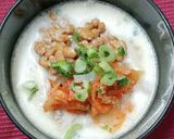 大根を食べるキムチ納豆スープ☆味噌豚骨風作り方9写真