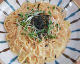ZENBヌードルの長芋明太パスタ作り方3写真