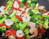 夏野菜と小海老のスパニッシュオムレツ作り方3写真