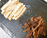 焼き豆腐ときくらげの中華和え作り方4写真