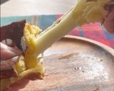 伸びるチーズ入お札パン｜はちみつ入今川焼作り方10写真